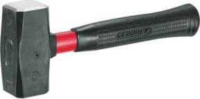 Gedore Fäustel 20 F-1250 aus Schmiedestahl mit Fiberglastiel in Schwarz, 1250 g - Bild 1