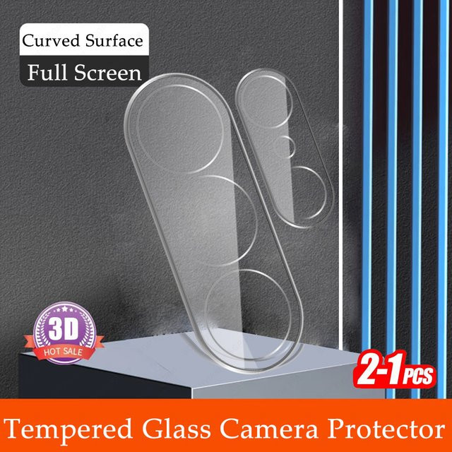 3D-Kamera-Glasschutz für Samsung Galaxy S26 Ultra und S26 Plus, transparente Rücklinsenabdeckung als HD-Schutzfolie - Bild 1
