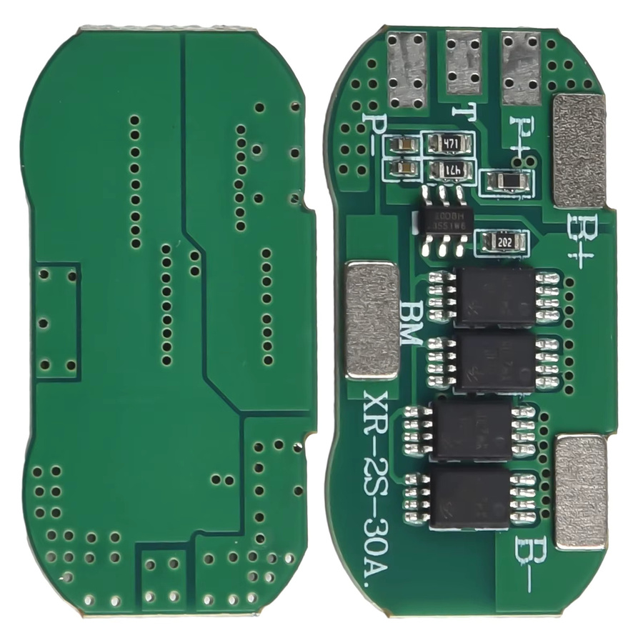VIBRATITE PCM Schutzschaltung für 2S 7,4 V Batterien, Lademodul für Powerbanks in Grün - Bild 3