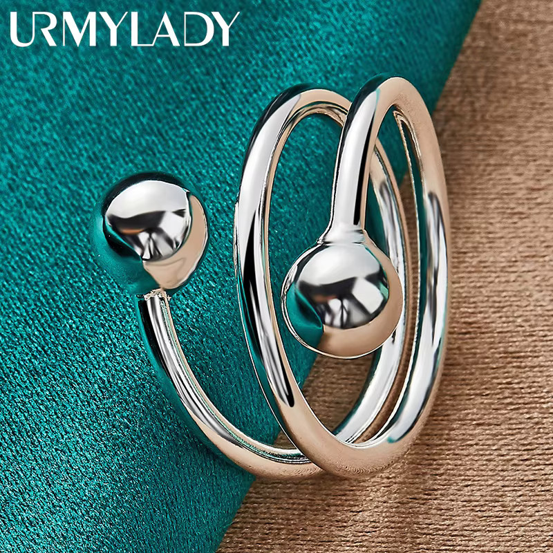 URMYLADY Ring, 925 Silber, Damen - Bild 2