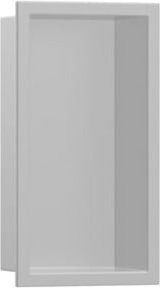 Hansgrohe Wandnische XtraStoris Original in Betongrau mit integriertem Rahmen, B/T/H: 15,0 x 30,0 x 10,0 cm - Bild 1