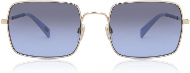 Levi's Lv 1019 S Sonnenbrille, Vollrand, Square, Edelstahl, Gold/Grey, Unisex - Bild 1