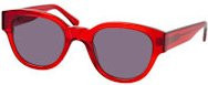 Mister Spex Hugh 2156 I24 Sonnenbrille, Quadratisch, Unisex, Kunststoff, rot, grau - Bild 1