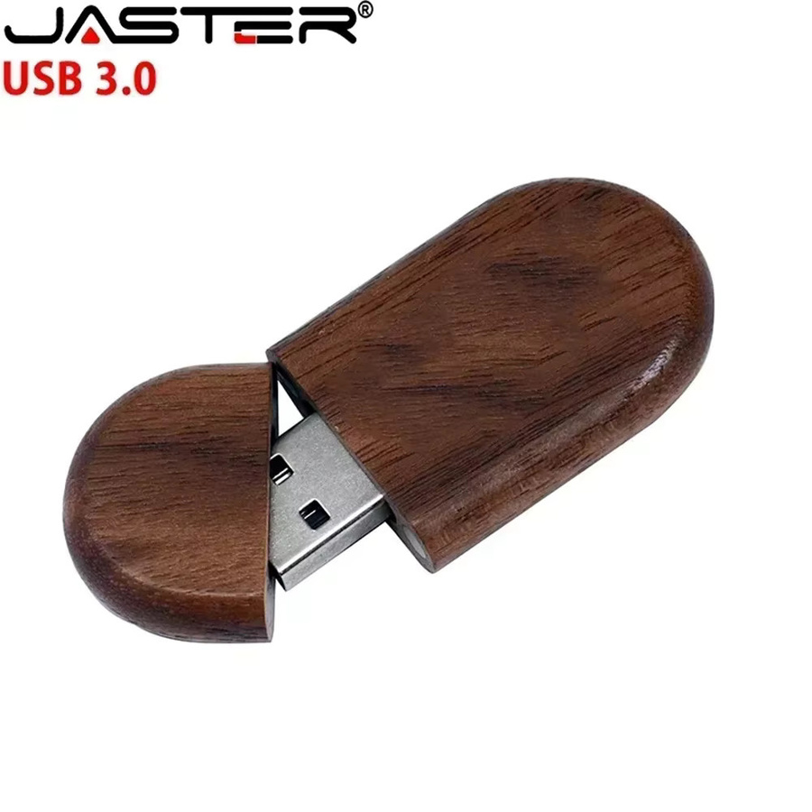 JASTER USB-Flash-Laufwerk 3.0 aus Holz und Bambus in Braun - Bild 2