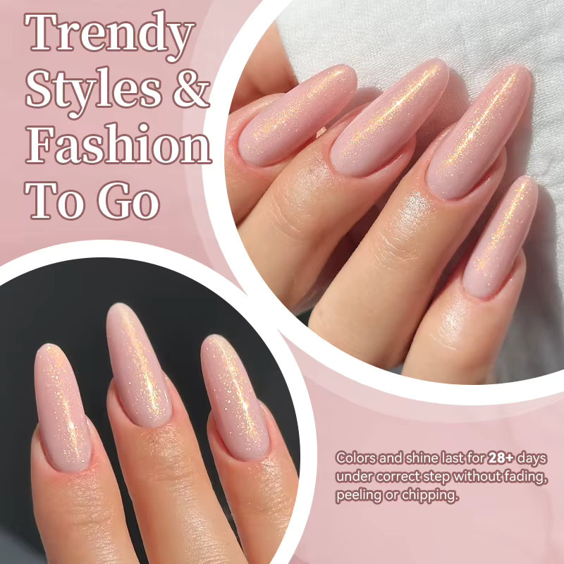 BORN PRETTY Sunset Glimmer Nagellack, 10 ml, schimmernd - Bild 5