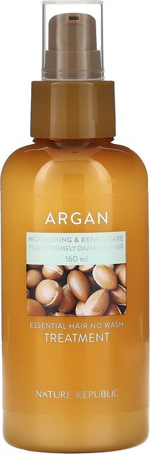 Nature Republic Argan Essential Hair Serum, 160 ml, strapaziertes Haar - Bild 1
