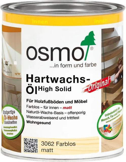 Osmo Hartwachs Öl Original Farblos Matt 750 ml - Bild 1