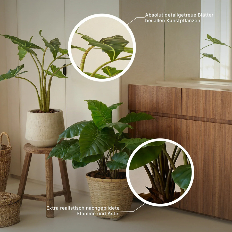 Künstliche Pothos Jacobo von artplants in Grün, Höhe: 82 cm - Bild 2