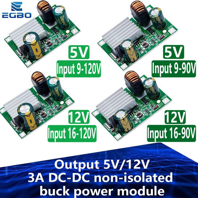 EGBO DC Step Down Modul Konverter Netzteil Nicht isolierter Stabilisator in Grün - Bild 1