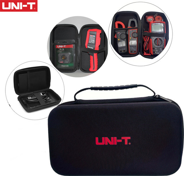 EINHEIT EVA-Aufbewahrungstasche in Schwarz für Digitalmultimeter und Wärmebildkameras UT89X UT204+ UTI160S UTI260B - Bild 1