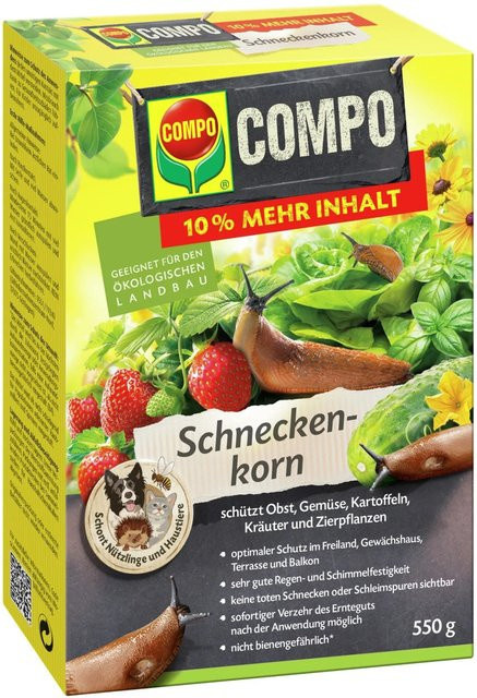 Compo Schneckenkorn Granulat gegen Nacktschnecken 550 g - Bild 1