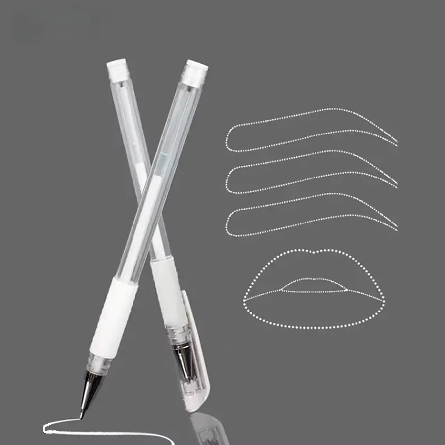 CNKESS Augenbrauen-Markierstift, 2 Stück, Weiß - Bild 3