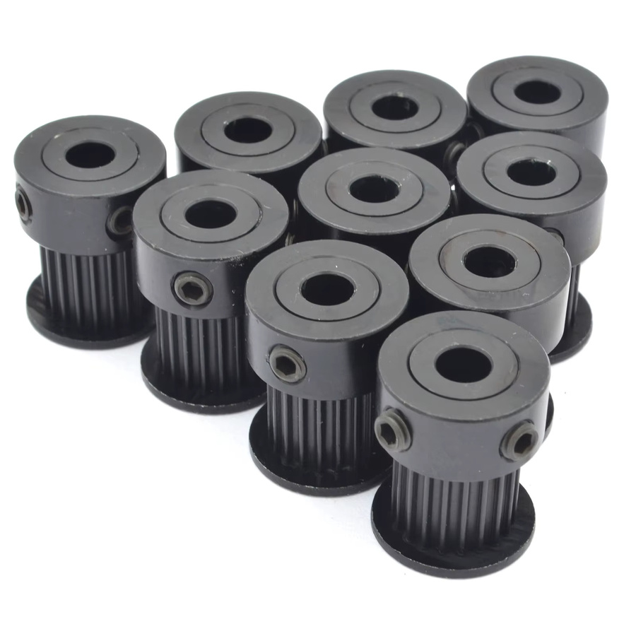 POWGE Zahnriemenscheibe 20 Zähne 2GT 2MGT für Synchronriemen mit Riemenbreite 10 mm oder 15 mm und Bohrung 5/6/6,35/8 mm - Bild 2