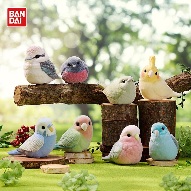 Bandai Flocked Bird Figurine Volume 3, Einzelfigur, Plüsch / Textil, für Erwachsene - Bild 1