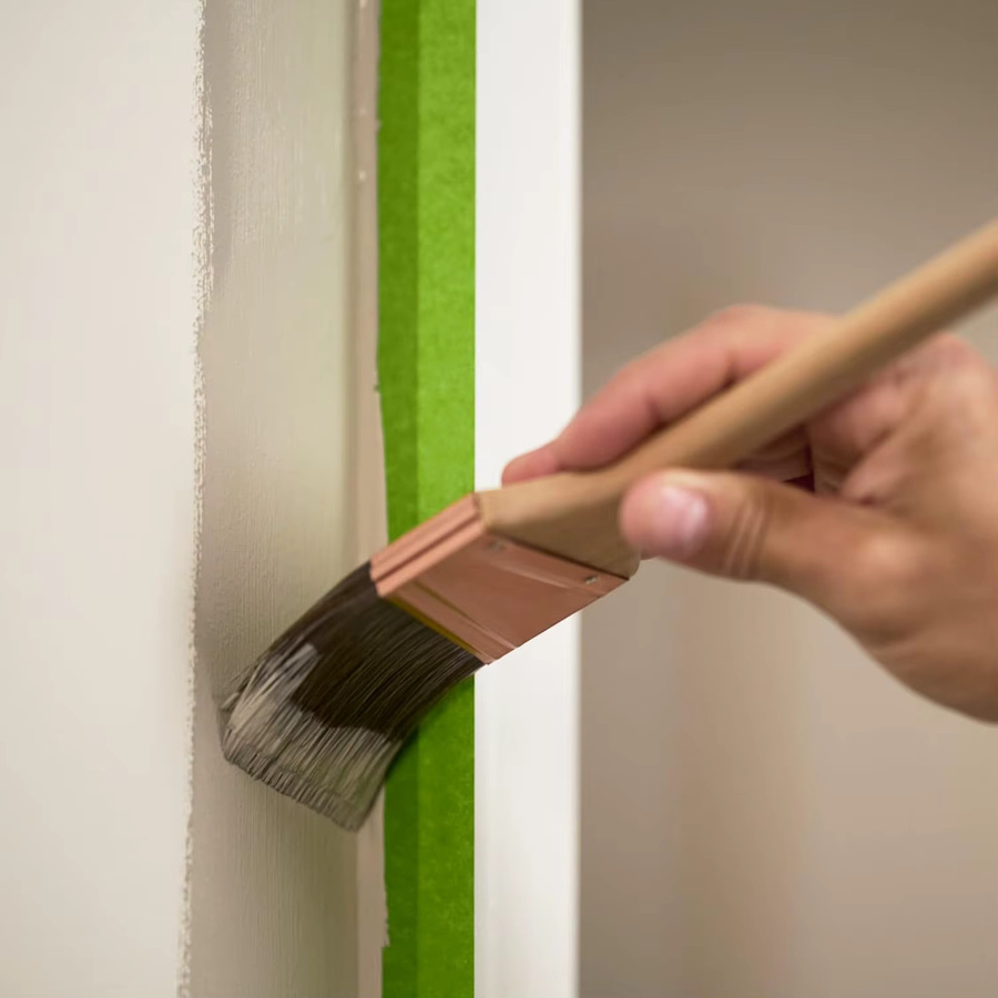 Einseitig klebendes grünes Abdeckband aus Papier für Öl- und Acrylmalerei, 25 m Länge - Bild 3