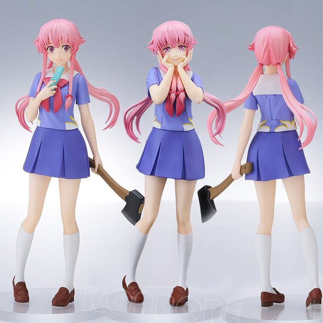 KONBORE Pop Up Parade Yuno Gasai, Mirai Nikki, Actionfigure, Einzelfigur - Bild 1