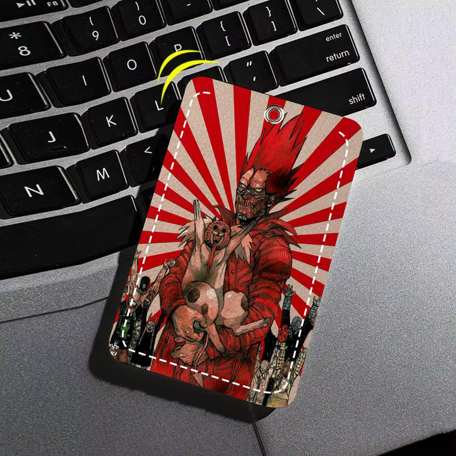 bilibili Kartenetui Schlüsselanhänger, Leder, Anime D-Dorohedoro - Bild 5