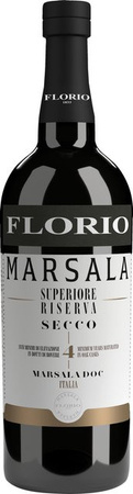 Florio Marsala Superiore Riserva Secco, Likörwein aus Sizilien, 18,5% Vol., 0,75 l