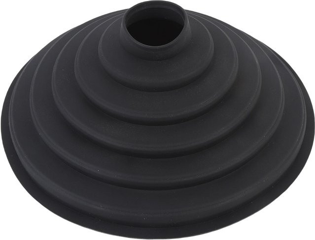 Koogeelife Silikon-Objektivhaube Antireflektierend für Objektive mit 30-50mm Außendurchmesser, Schwarz - Bild 1