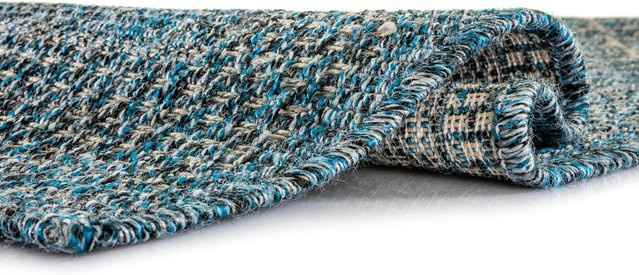 Peyer Syntex 1 Teppich in Blau/Mehrfarbig, abstraktes Design, B/L: 120 x 170 cm - Bild 1