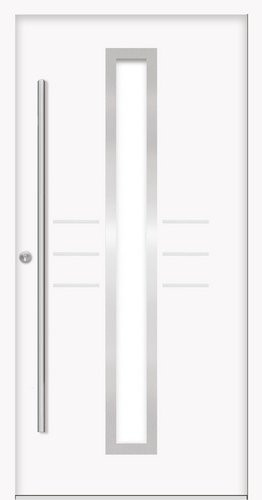 Splendoor Haustür OMIS Prime aus Aluminium in Weiß mit Glaseinsatz, B/H: 100 x 210 cm - Bild 1
