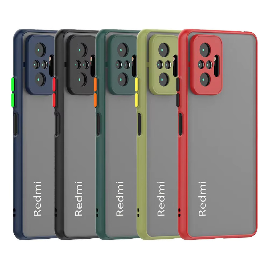 Rüstungs-Schutzhülle für Xiaomi Redmi Note 10 Pro 11 12 Pro Plus 5G Bumper Cover in Schwarz und Blau - Bild 4