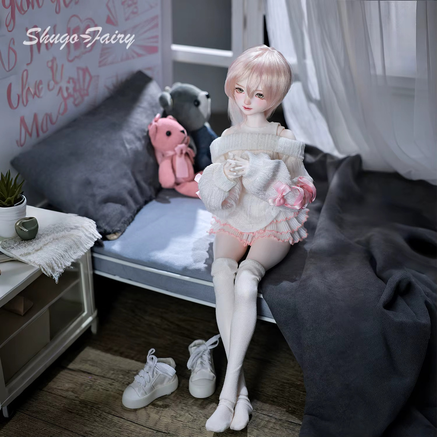 Candy B Bariy Modern Knit Pink Sweet Friend BJD-Puppe, Komplettset, Pink - Bild 4