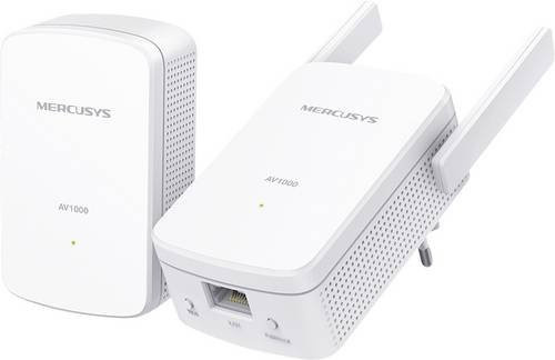 Mercusys MP510 KIT AV1000 Gigabit Powerline WiFi Kit in Weiß - Bild 1