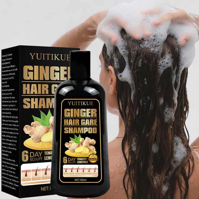 YUITIKUE Ingwer-Shampoo, 100 ml, Unisex - Bild 1