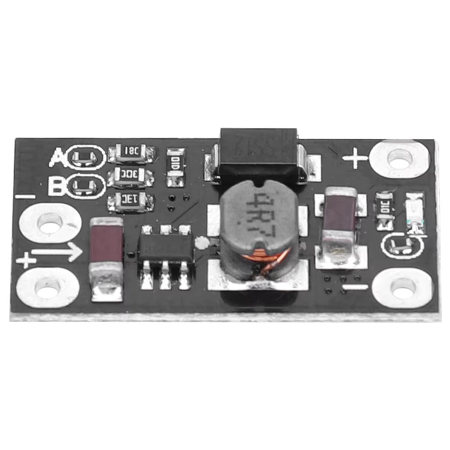 VODOOL DC-DC Step Up Converter Modul Schwarz, Spannung Regler Board für Lithium Batterien, 2,5-5V zu 5V 8V 9V 12V 1A - Bild 2