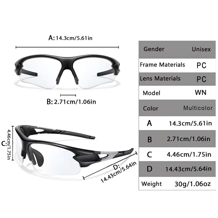 Outsports Photochrome Sonnenbrille, Unisex, Kunststoff - Bild 2