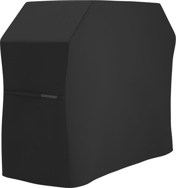 Outsunny Wetterfeste Grillabdeckung für Gasgrills aus Oxford-Stoff mit Klettverschlüssen, Schwarz, H x B x T: 120 x 147 x 61 cm - Bild 1