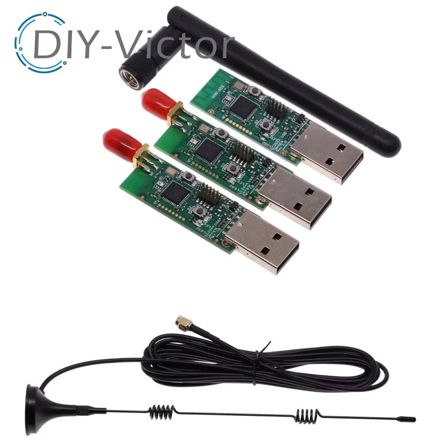 Wireless Zigbee CC2540 CC2531 Sniffer Paket Analysator Modul mit USB Schnittstelle in Grün - Bild 3