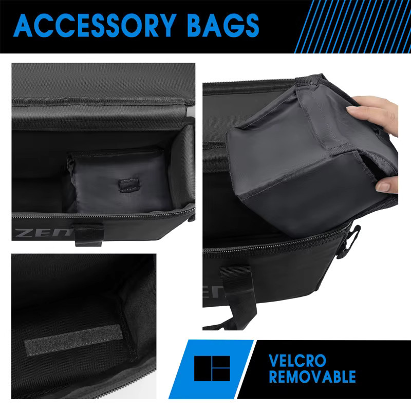 JAKAH Werkzeugtasche aus wasserdichtem Oxford-Material als Organizer und Koffer für Elektriker mit großer Kapazität - Bild 4