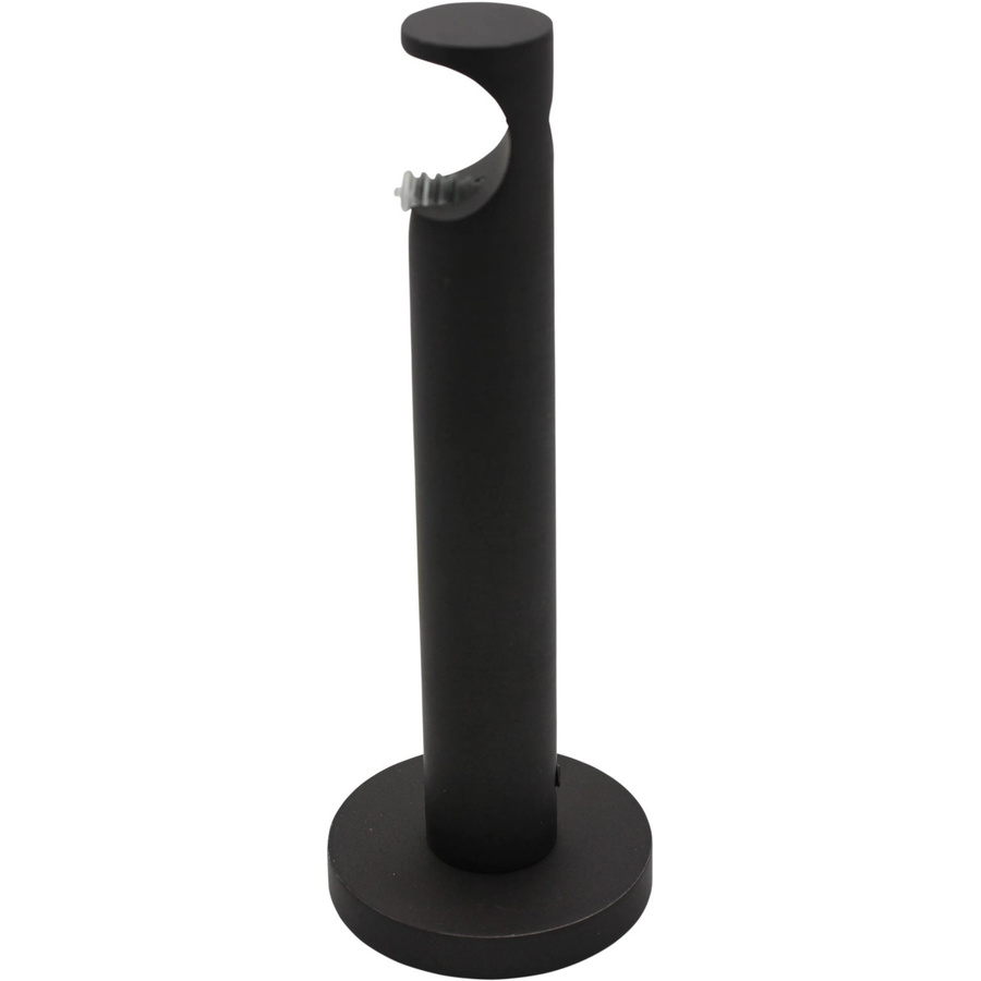 Mydeco Gardinenstangen-Halterung aus Metall in Eisen-Brush Optik mit Ø 2 cm und 12 cm Abstand - Bild 2