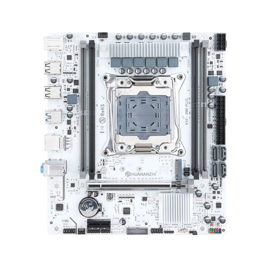 HUANANZHI X99 4MF Plus LGA 2011-3 Xeon Motherboard mit DDR4 und NVMe M.2 Unterstützung - Bild 3