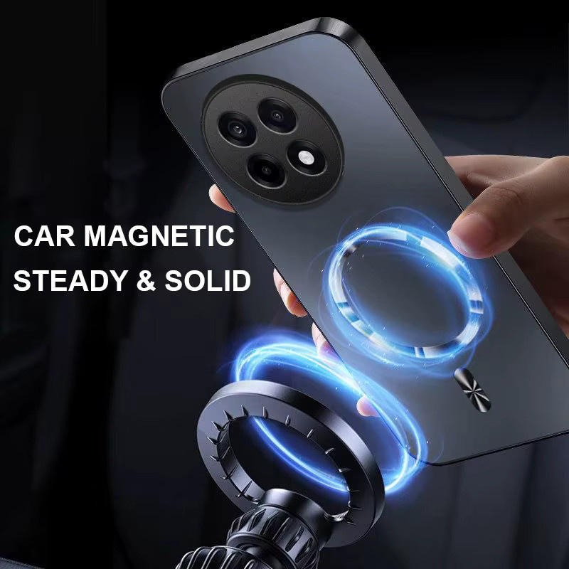 AG Handyhülle für OnePlus 15 15R 13 13S 13R 12 12R 11 11R Nord CE 3 4 Lite mit magnetischem drehbarem Ständer, Ringhalter und Linsenschutz in Lila - Bild 4