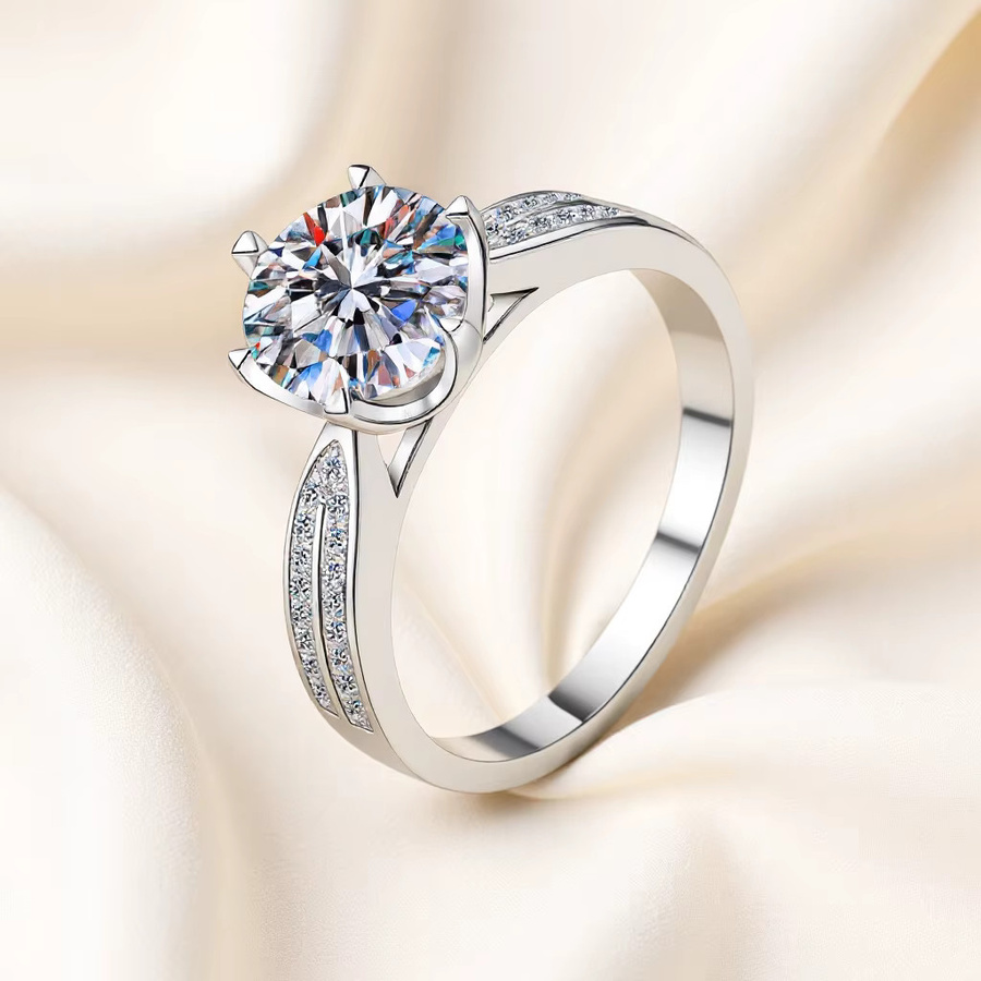 SAY Ring 925 Silber, Kristall, Damen - Bild 2