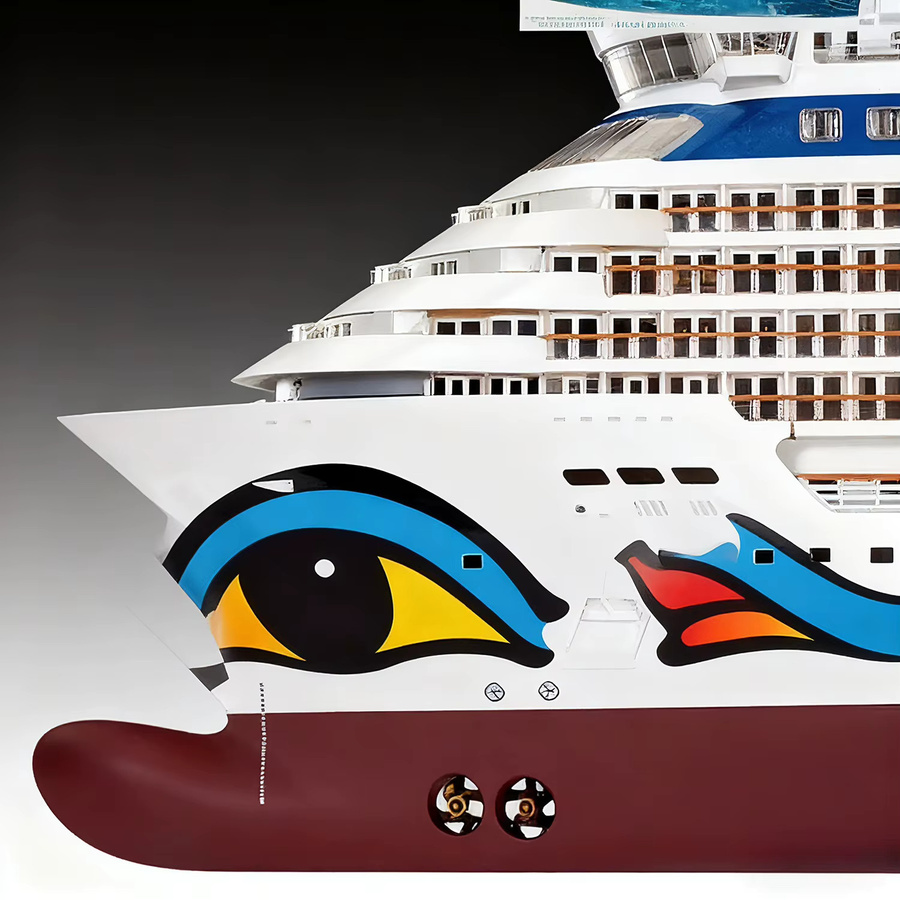AT 99 MODEL Aida Luxus-Kreuzfahrtschiff-Montagemodell, 1:400, statisches Modell - Bild 2