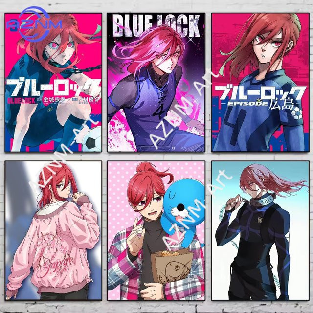 KAYOU Blue Lock Chigiri Hyoma Poster Aufkleber Wandbild Dekoration in Mehrfarbig - Bild 1