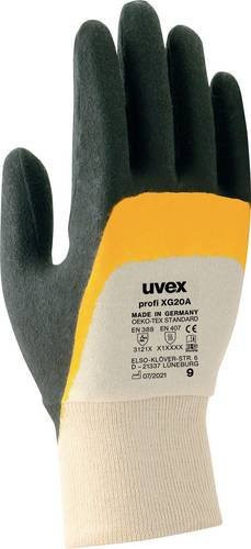 Uvex Profi Ergo XG 20A Arbeitshandschuh mit Nitrilbeschichtung in XL, Mehrfarbig - Bild 1
