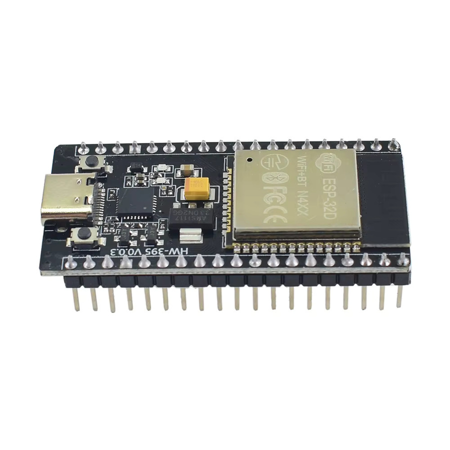 ALLOYSEED ESP32 Entwicklungsboard mit CP2102, WiFi und Bluetooth, TYPE-C USB, ESP32-WROOM-32, 32 Mbit SPI Flash, Schwarz - Bild 5