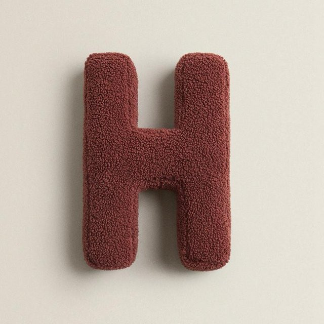 Yiran toy Bunte Buchstaben Plüschpuppe Kissen, Plüschtier, Gelb Grün Rot Weiß - Bild 1