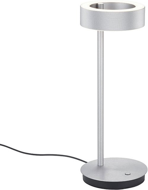 Elements by Bankamp Noah 50469 LED-Tischleuchte in Silber, dimmbar, warmweiß (2700K), B/T/H: 39,0 x 15,0 x 14,0 cm - Bild 1