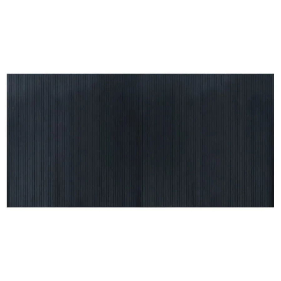 vidaXL Teppich Rechteckig Grau aus Bambus und Polypropylen B: 100 cm, L: 200 cm - Bild 2