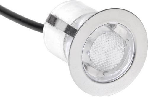 Brilliant Cosa 30 LED-Einbauleuchten 10er Set aus Edelstahl in Silber, IP44 spritzwassergeschützt für Innen- und Außenbereich - Bild 1