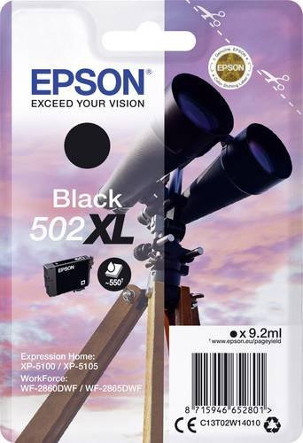 Epson Original Tintenpatrone 502XL Schwarz C13T02W14010 mit 9,2 ml Füllmenge - Bild 1