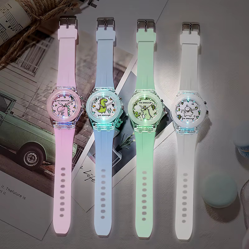 JBAILI Armbanduhr, Quarz, Silikon, Blau, Kinder - Bild 2