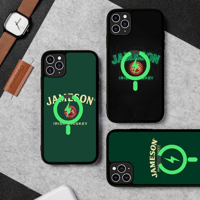 Jameson MagSafe Magnetische Kabellose Handyhülle für iPhone 17 Pro Max 16 15 14 13 12 11 Air in Grün - Bild 1