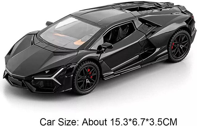 Linyi toy car Revuelto Svj63 Sportwagen Modell, 1:32, mit Licht und Sound, ab 14 Jahren - Bild 1